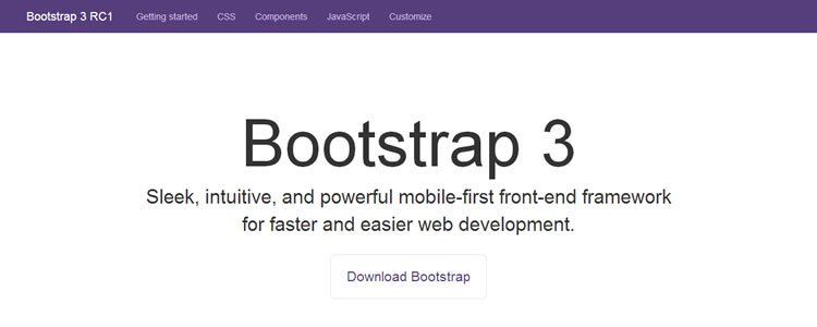 Primer Release Candidate de Twitter Bootstrap 3