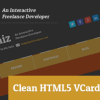 Gaiz: una HTML vCard  horizontal