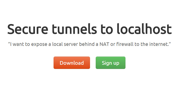 NGROK : Abrir nuestro servidor local a internet.