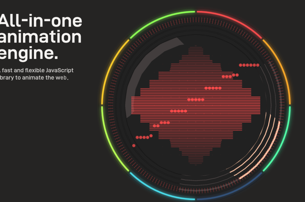 ANIME JS :  libreria javascript para animar que utiliza la potencia de CSS3