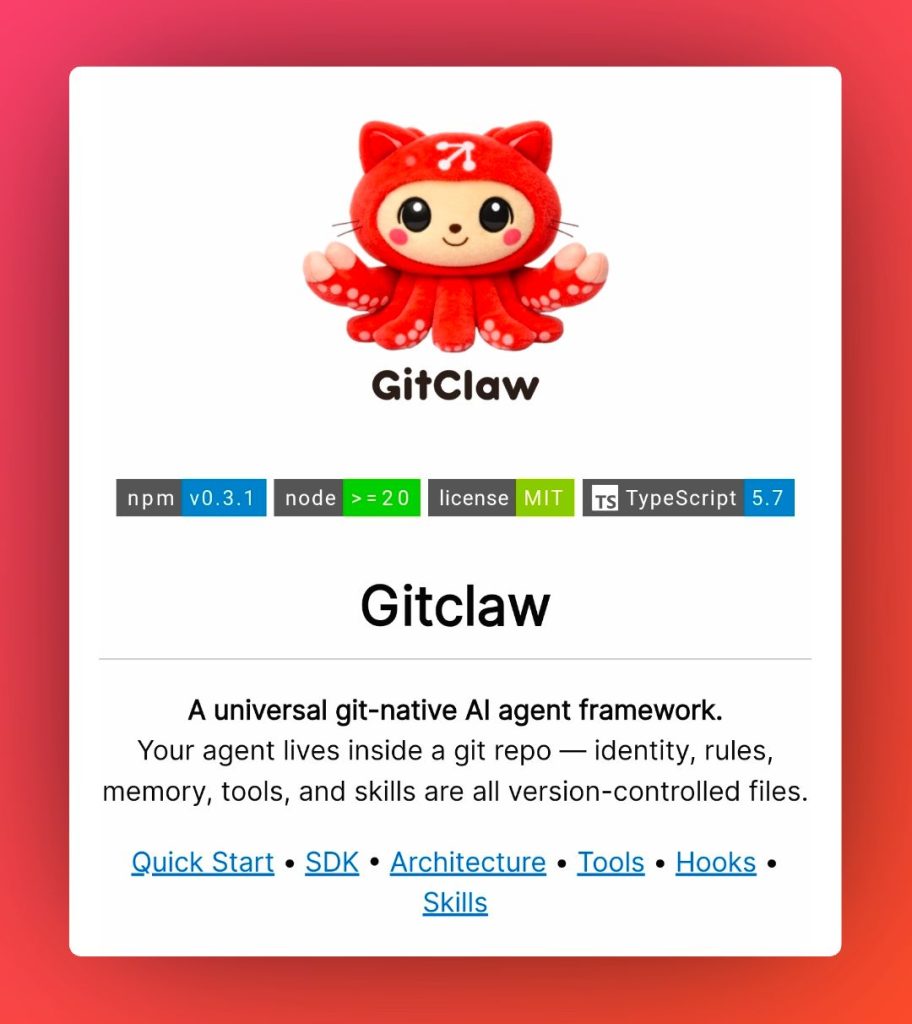 GitClaw: El nacimiento de los Agentes de IA «Git-Nativos»