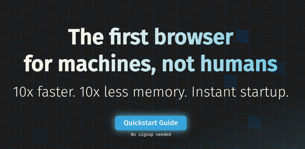 Lightpanda: El primer navegador diseñado para máquinas, no para humanos